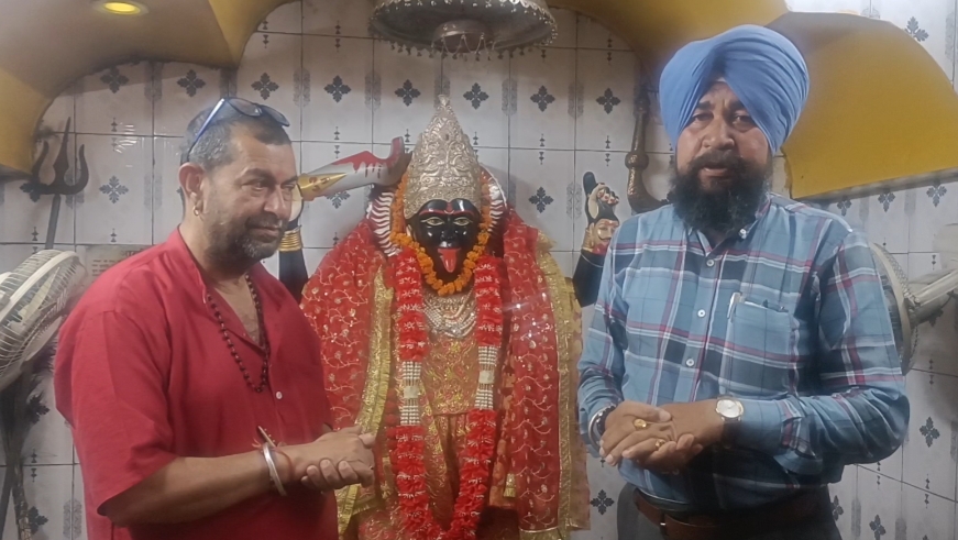 Kali Bari Sidh Peeth Temple helps the needy people of the area from time to time - Pandit Suresh Kumar Sharma